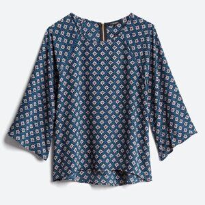 Papermoon Larie Crew Neck Blouse Size M